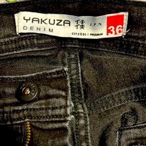 Yakuza Black Denim Jeans